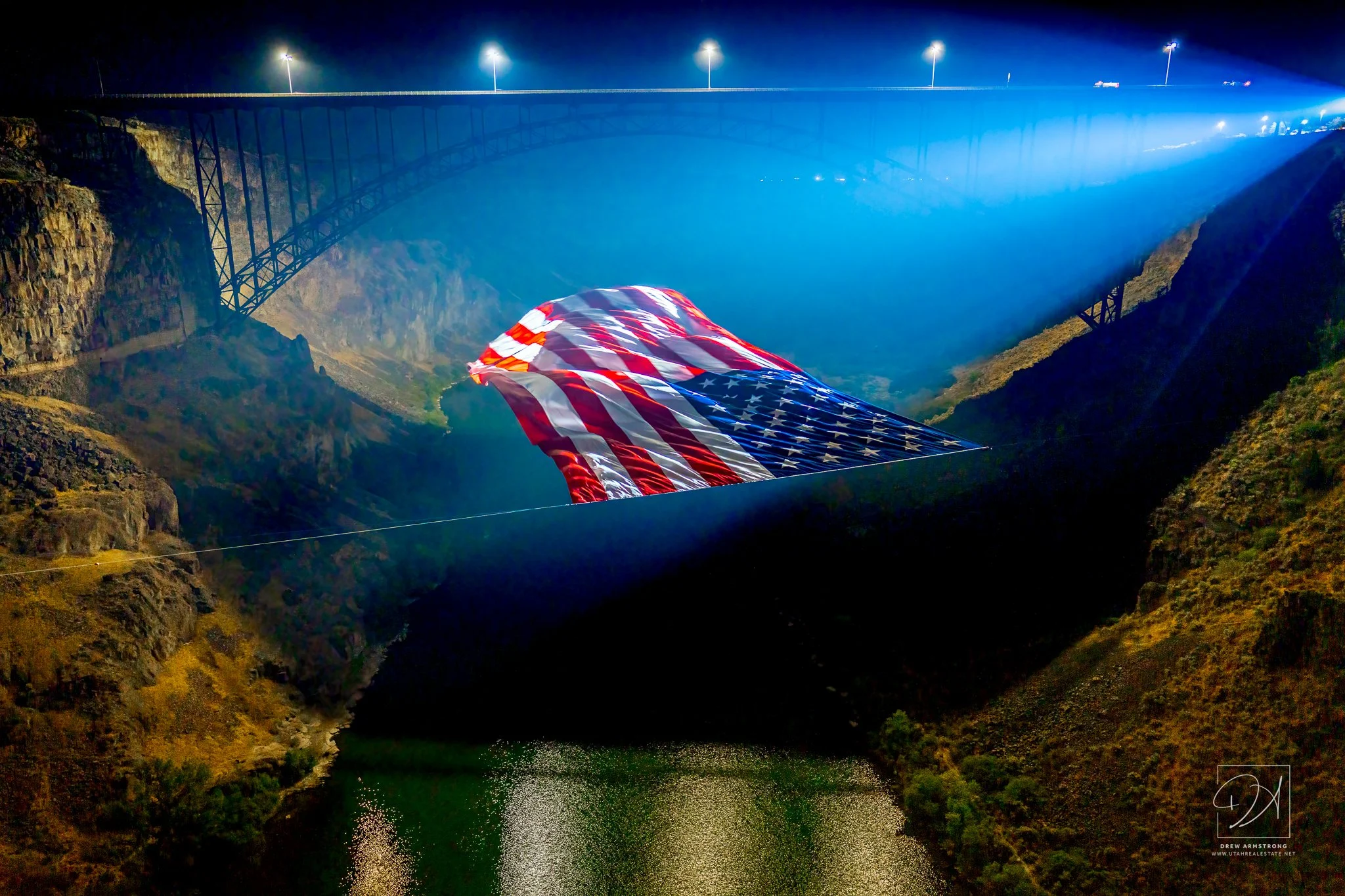 Follow The Flag in Twin Falls Idaho — Drew Armstrong Fine Art